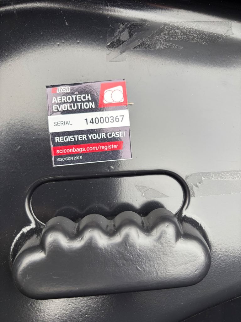 Scicon Aerotech Evolution X TSA Bike Travel Case Black - Bike Transport Bag