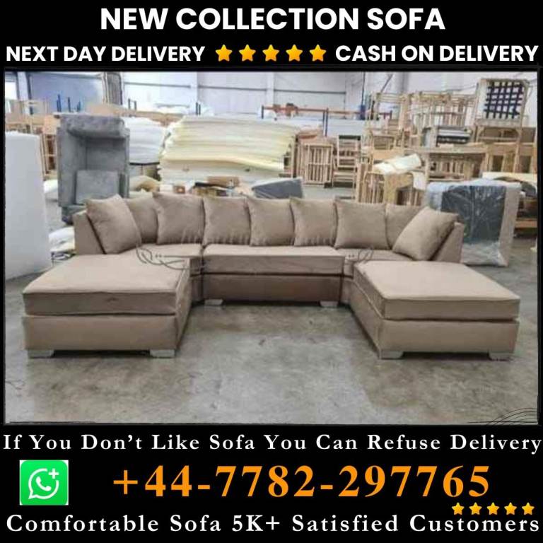 Big Sofa Sale – U-Shape Corner & 3+2 Sets at Unbeatable Prices