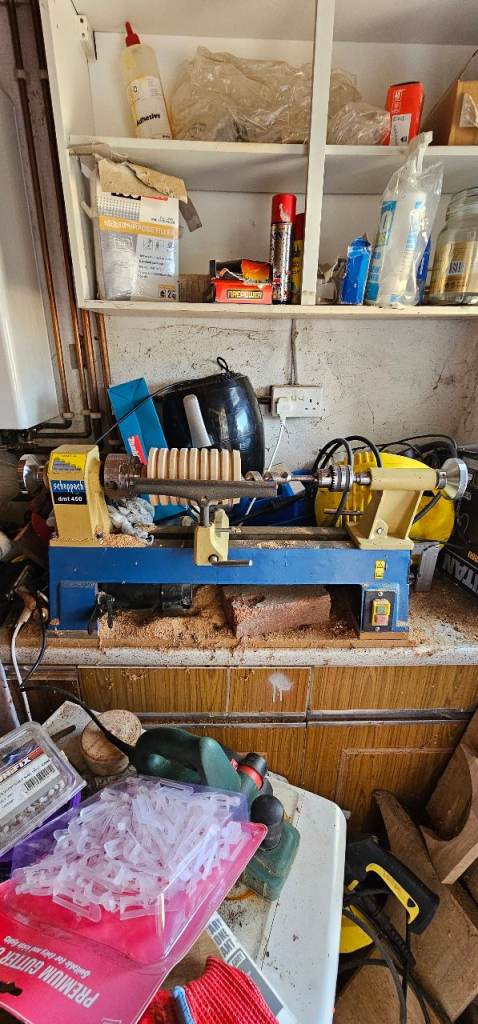 Scheppach wood lathe