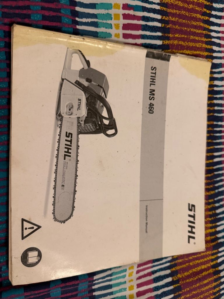 Stihl ms 460 instruction manual 