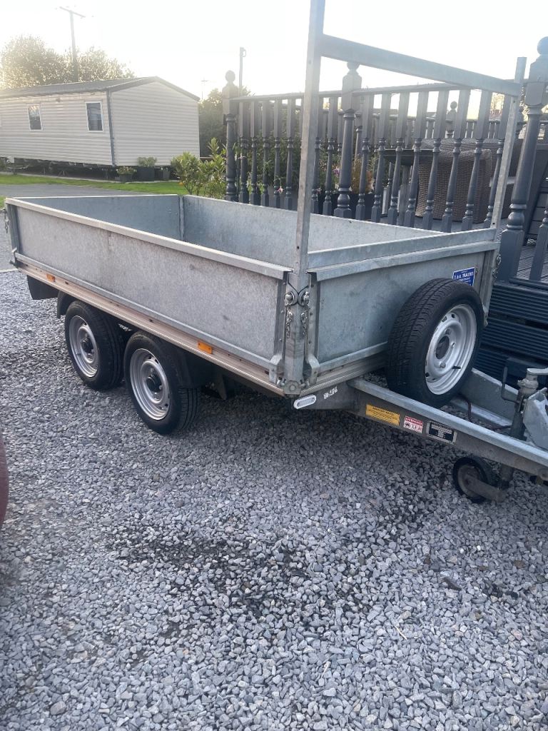 IFOR WILLIAMS TWIN AXLE BRAKED TRAILER