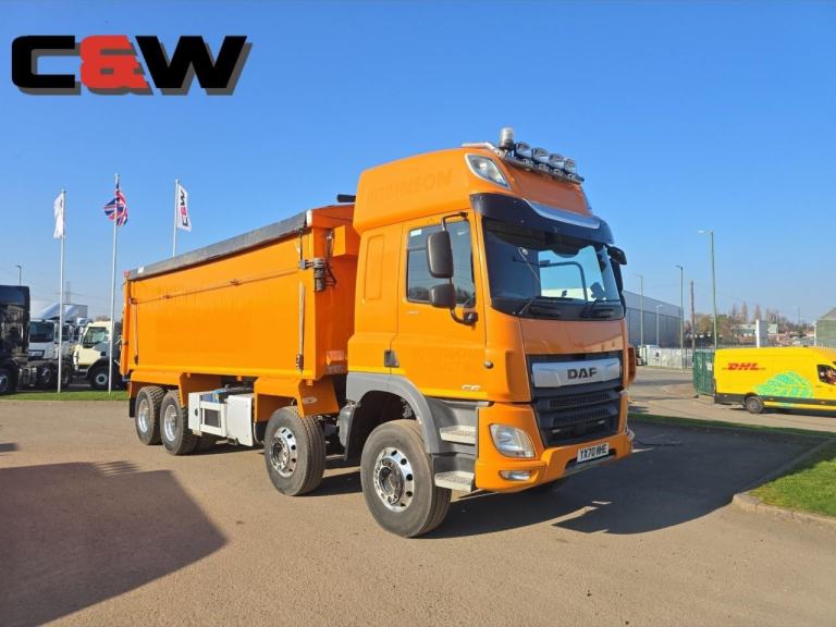 DAF 2021 (70) FAD CF 450 8x4 Bulk Aluminium Tipper - 573,000Kms