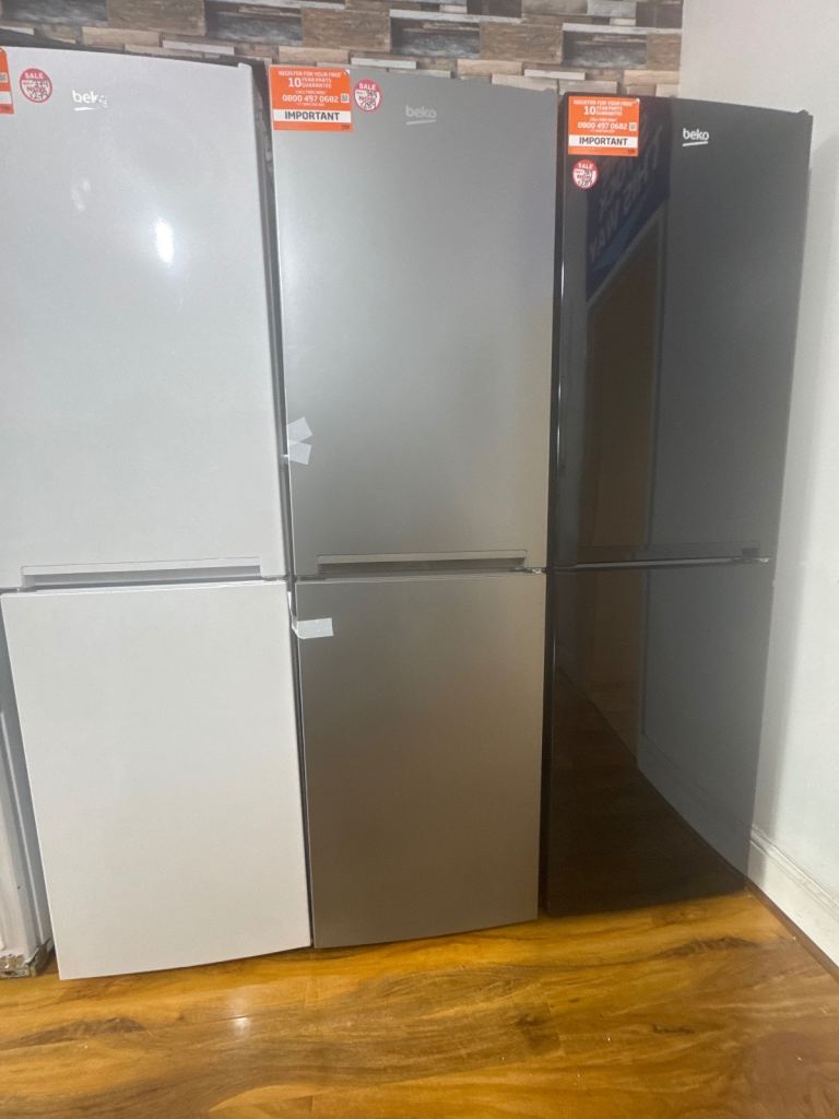 🐣NEW Sale🐣NEW RRP £389!! Beko 55cm Silver Fridge Freezer / Frost Free