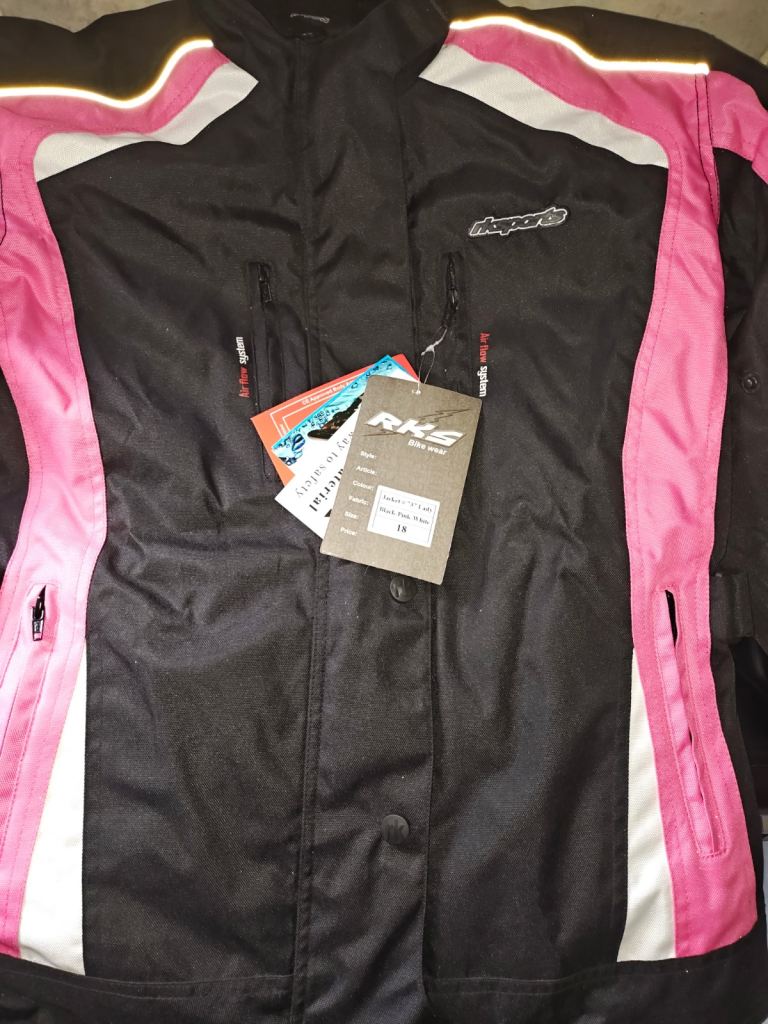 Woman’s rk sports motorcycle jacket