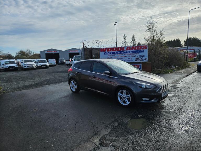 2017 ON 67 PLATE FORD FOCUS TITANIUM T ECOBOOST 125BHP 1.0 PETROL 39K ULEZ FREE 