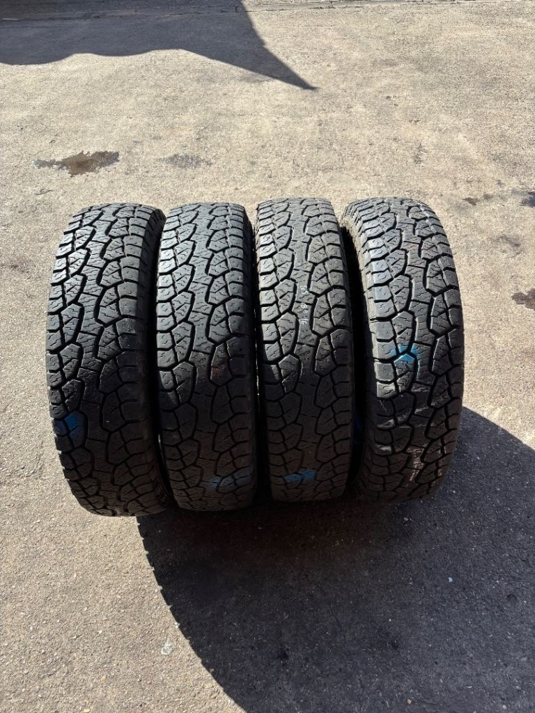 4x 205/80/16 104T Hankook Dynapro ATM 5mm Tread