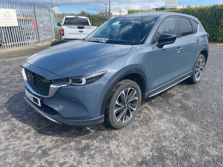 2024 MAZDA CX5 NEWGROUND MHEV 74 REG accident damaged salvage
