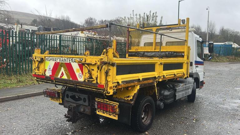 2012 (62) MERCEDES ATEGO 816 TIPPER. 7.5 TON GWV. THOMPSON STEEL BODY