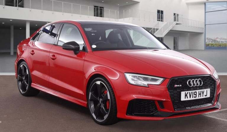 2019 Audi RS3 RS 3 TFSI 400 Quattro Audi Sport Ed 4dr S Tronic SALOON PETROL Automatic