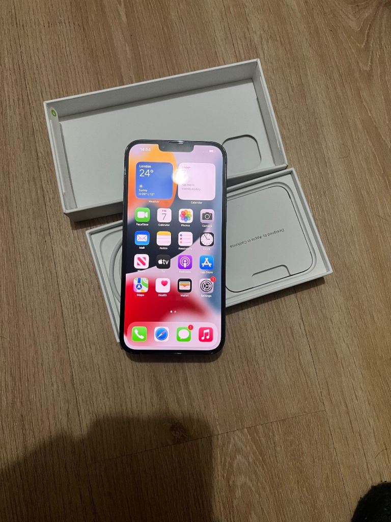 Apple iPhone 13 Pro Max -Sierra Blue, As Good As New