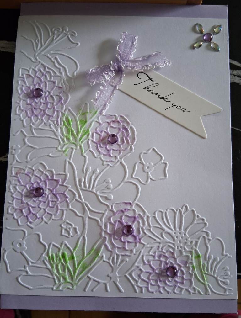 Handmade Thankyou Card