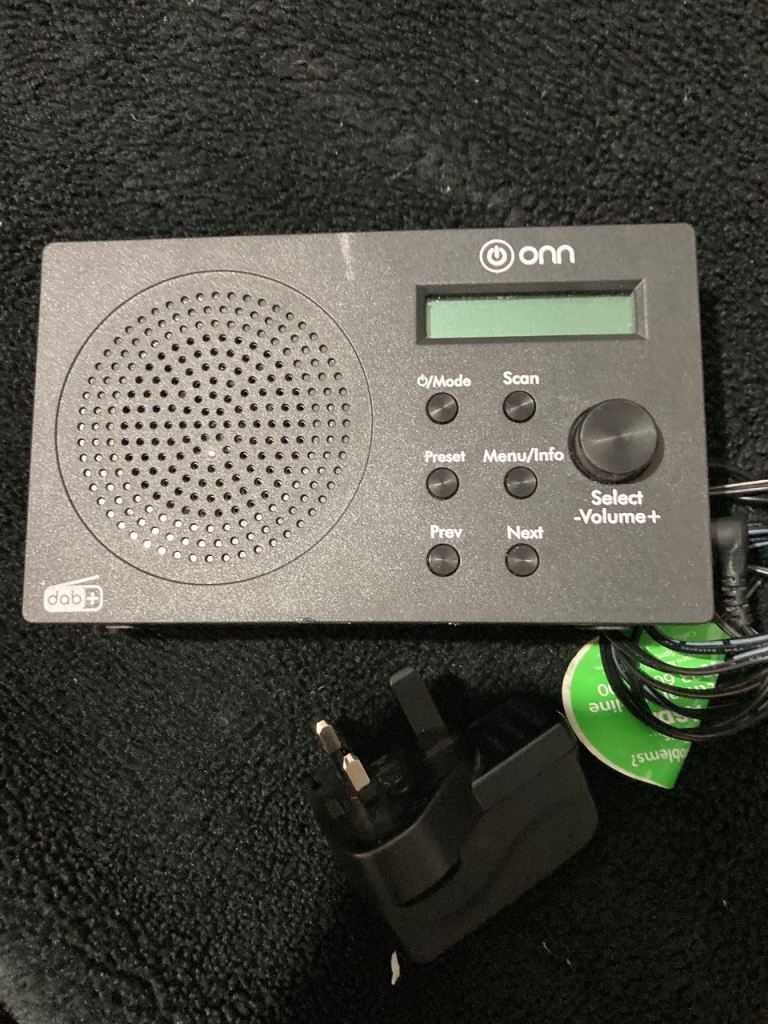 onn DAB+ FM Radio with Bluetooth - Good Condition