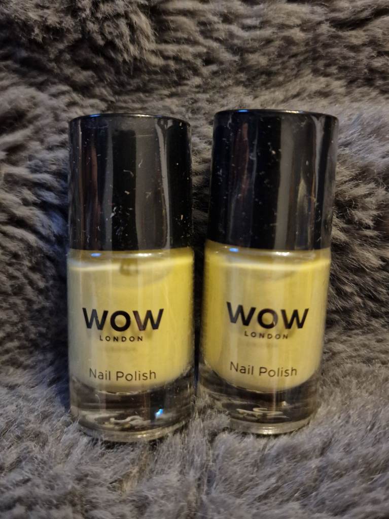WOW London Nail Polish No. 24 – Yellow, New