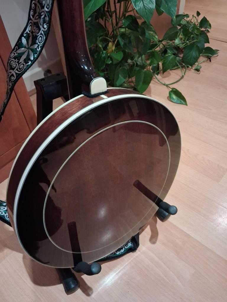 Ashbury AB-45 Tenor Banjo in great condition (bag and strap included)