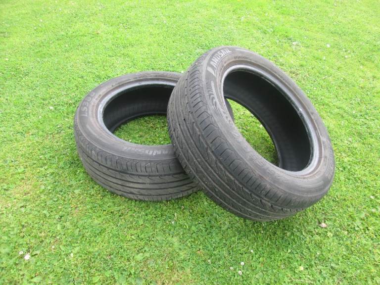 2 X Landsail LS388 225/55/17 101W Van tyres . off my Vito Van Both 7 mm
