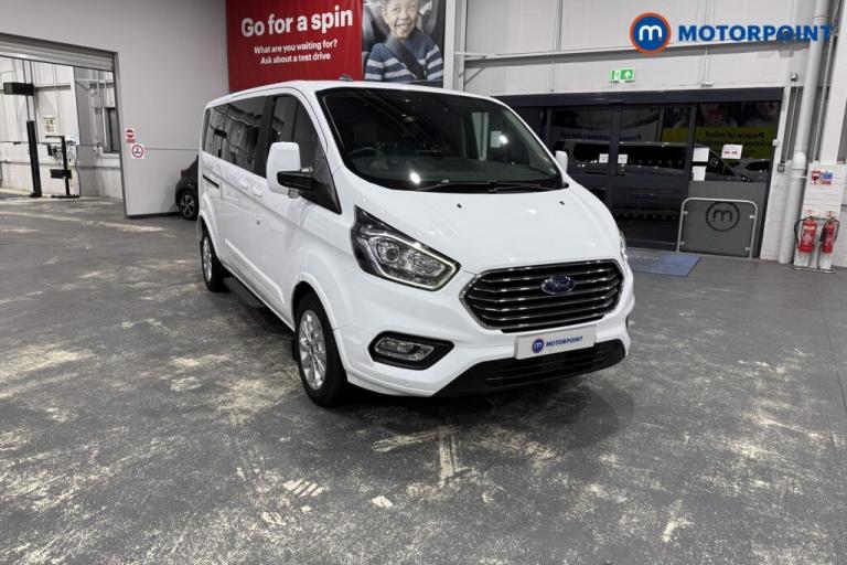 2019 Ford Tourneo Custom 2.0 EcoBlue 130ps Low Roof 8 Seater Titanium Standard Roof Minibus Diese...