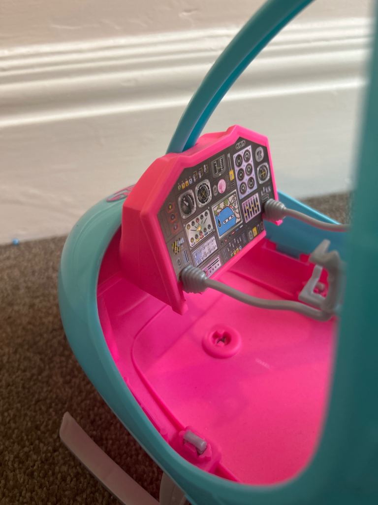 Barbie helicopter