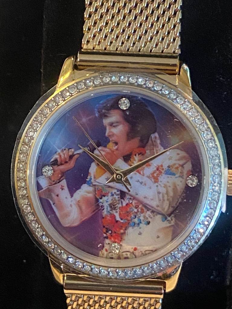 RARE: Elvis Watch BRADFORD EXCHANGE *AS NEW WITH COA*