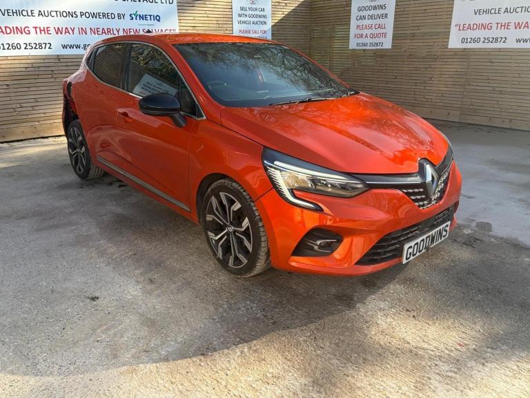 2023 73 RENAULT CLIO TECHNO 1.0 TCE DAMAGED REPAIRABLE SALVAGE 
