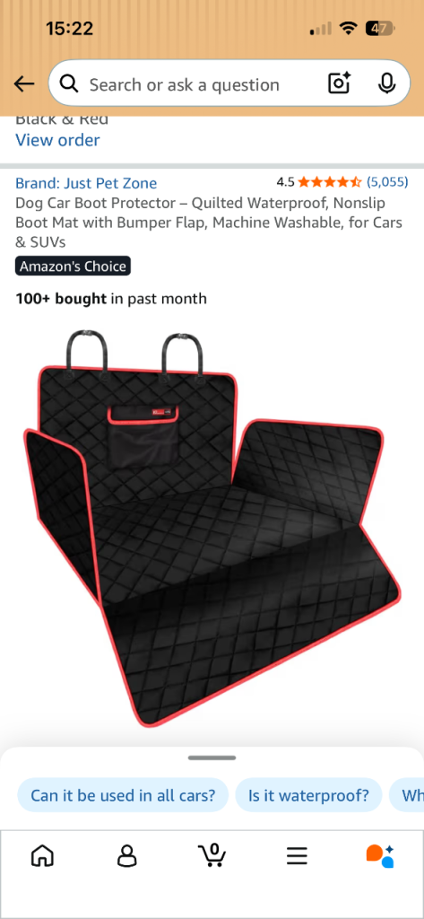 Dog Car Boot Protector