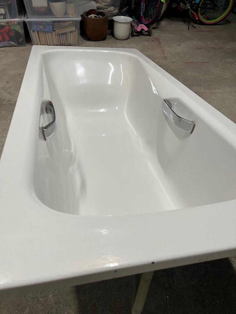 large cast iron bath