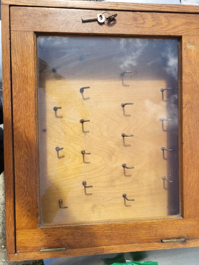 Old key storage box