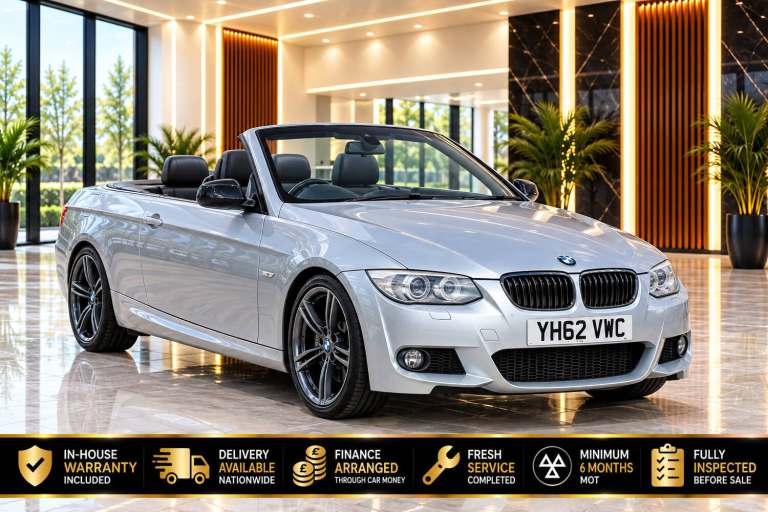 2012 BMW 3 Series 320d Sport Plus 2dr CONVERTIBLE Diesel Manual