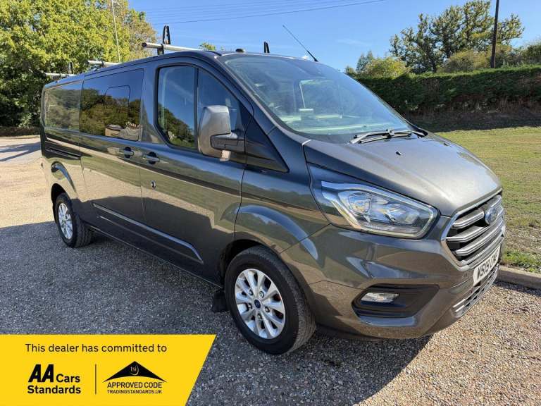 2019 Ford Transit Custom 2.0 320 EcoBlue Limited Crew Van Auto L2 H1 Euro 6 (s/s) 5dr (6 Seat) PA...