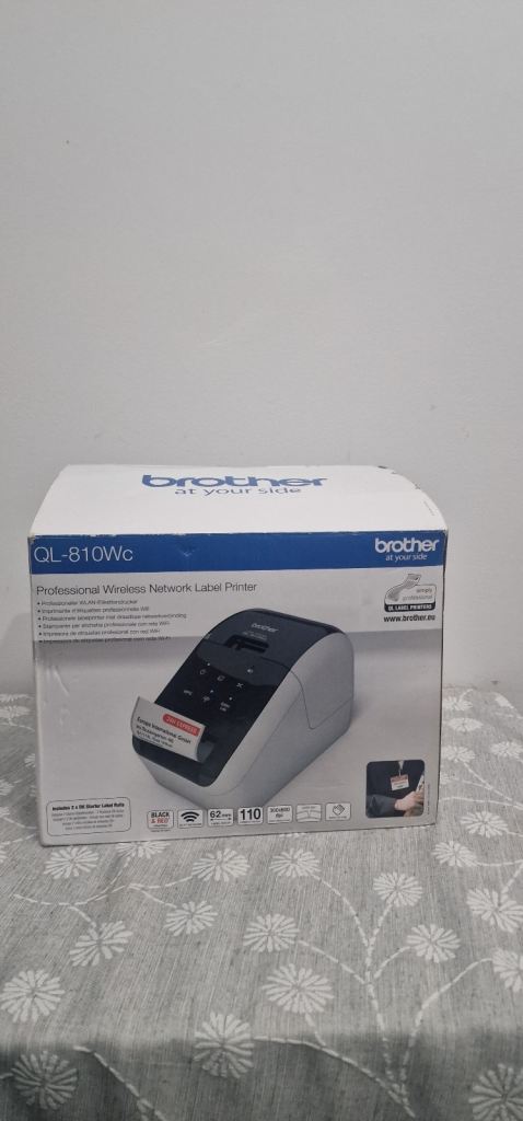 Brother QL-810Wc Wireless Label Printer – Good Condition