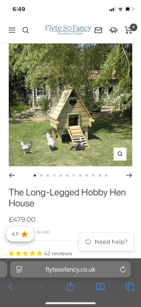 Flyte so Fancy Hen House 