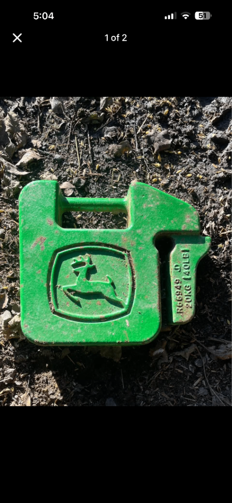 Tractor weights