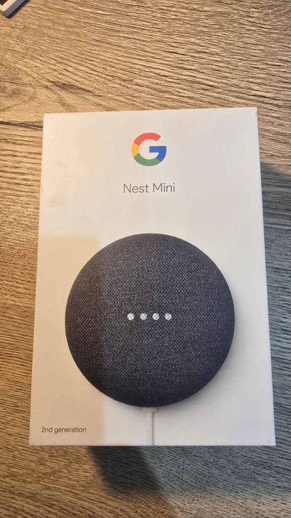 Google Nest Mini Smart Speaker - 2nd Generation