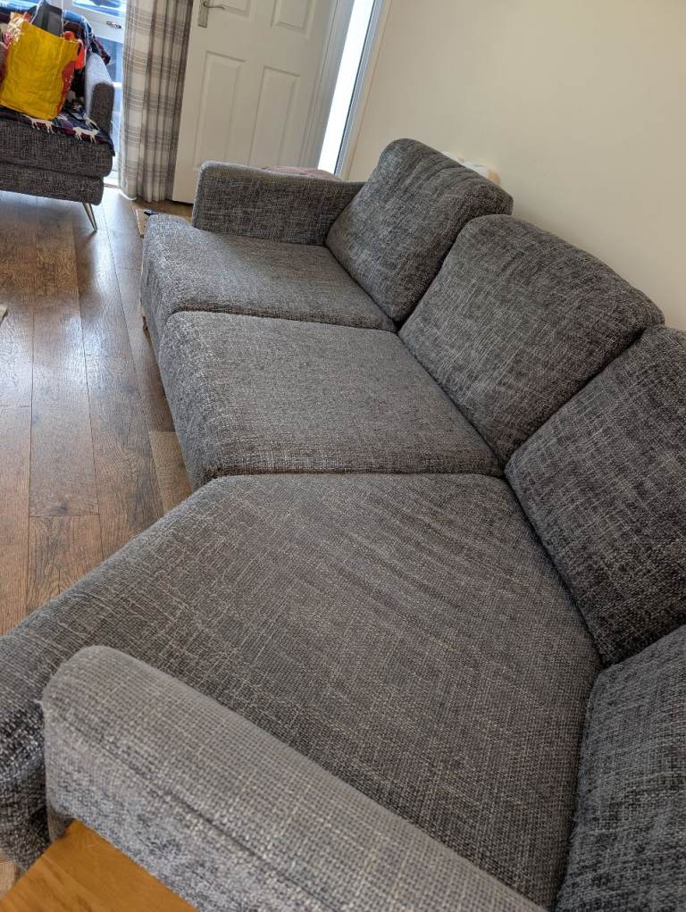4 seater Grey sofa