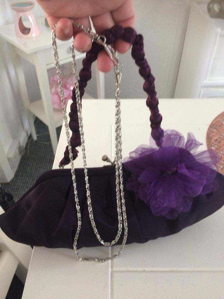 Handbag evening cocktail bag, & shoulder strap,new! ideal for cruise 