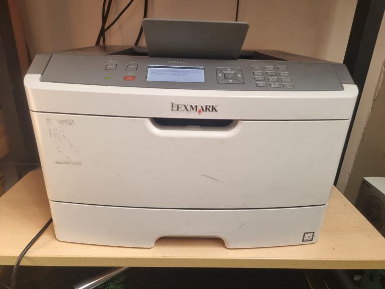Lexmark E460DN Mono Laser Printer – Good Condition