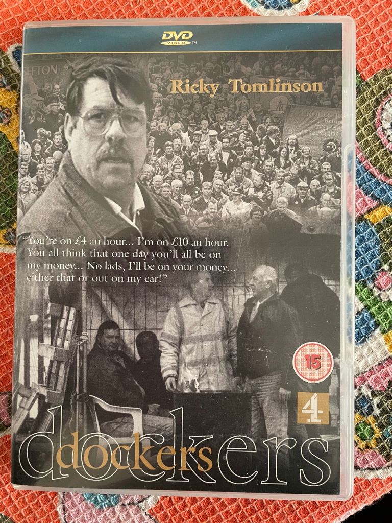 Docker DVD - very rare film about Liverpool dockers dtrike
