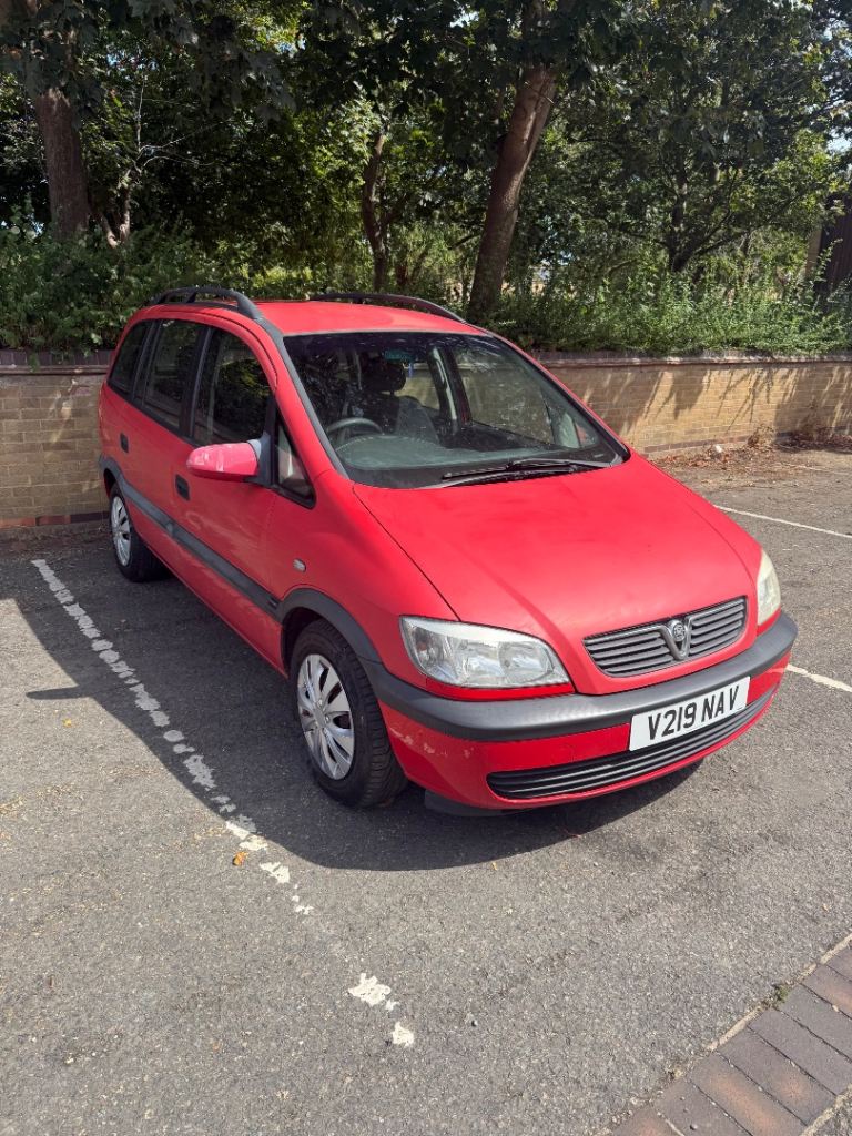 Vauxhall, ZAFIRA, MPV, 2000, Manual, 1995 (cc), 5 doors