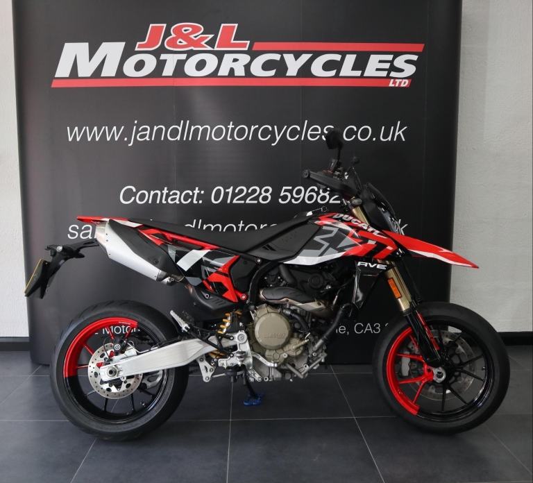 Ducati Hypermotard 698 Mono RVE. Pre-Reg and 1 Private Owner