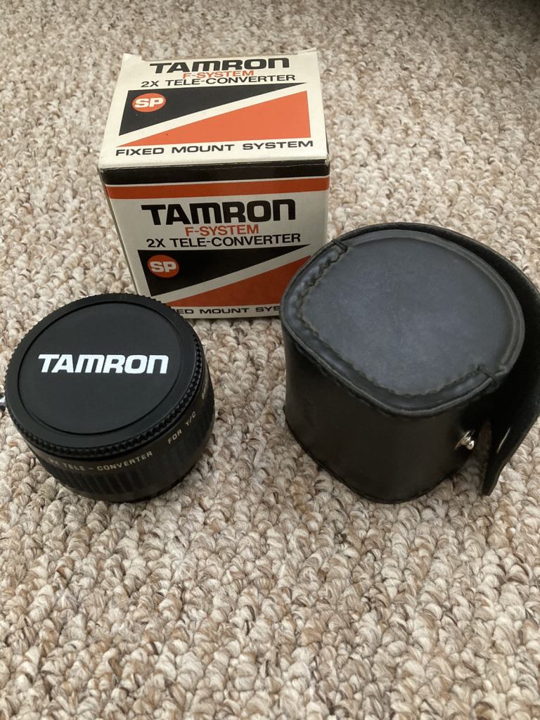 Tamron F-System 2x Tele-Converter Lens (Contax/Yashica)