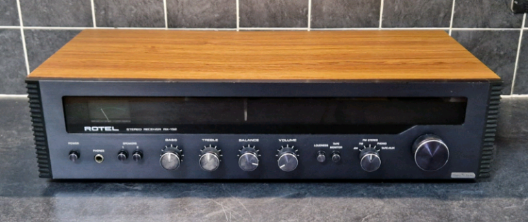 Rare Rotel Stereo Receiver "read"