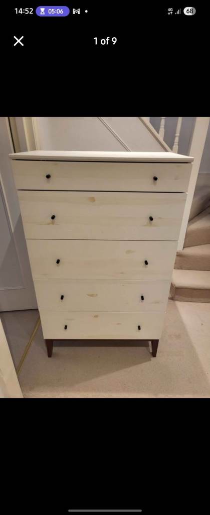 IKEA Tarva - Chest of Drawers 5 drawer