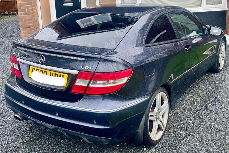 Mercedes-Benz CLC 200 Coupe 🧚🏻🧚🏻 2.2 16v Turbo Diesel Sport model 120 bhp Hpi clear (2009 09) 
