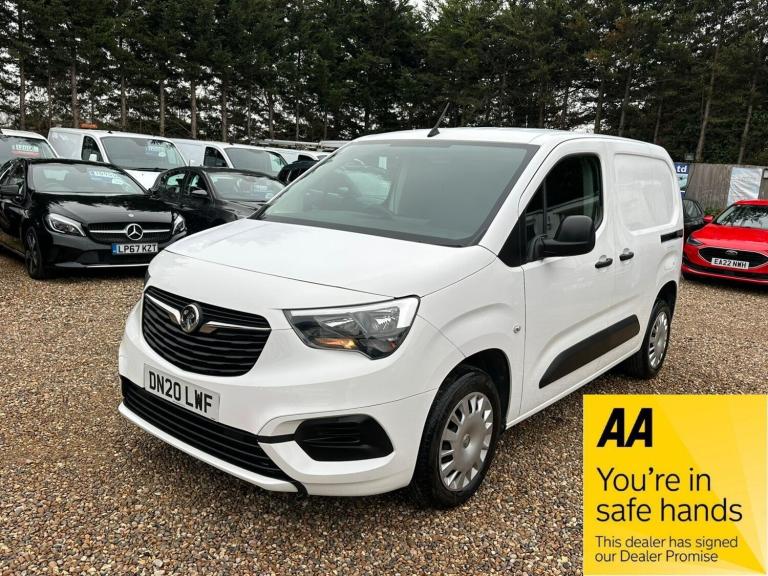 2020 Vauxhall Combo 1.6 Turbo D 2300 Sportive L1 H1 Euro 6 (s/s) 4dr PANEL VAN Diesel Manual