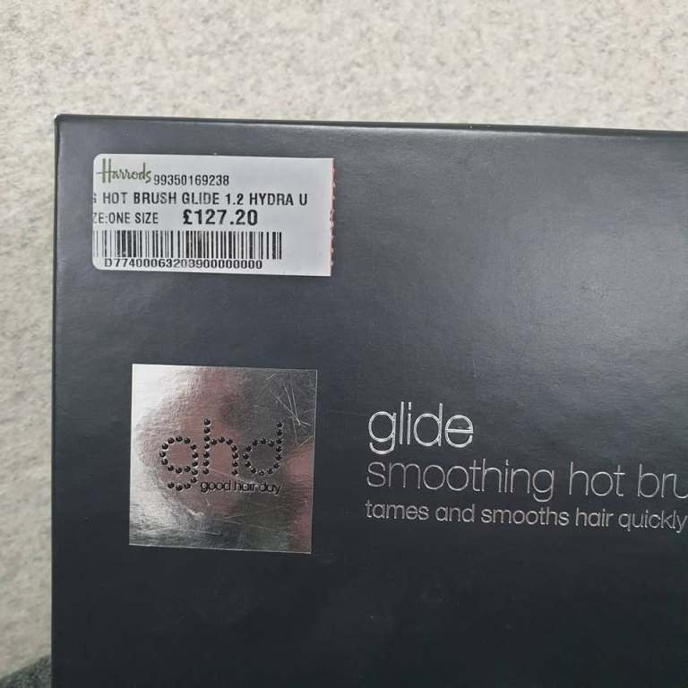 New Ghd Glide professional SMOOTHING HOT Hair Dryer BRUSH hairdryer