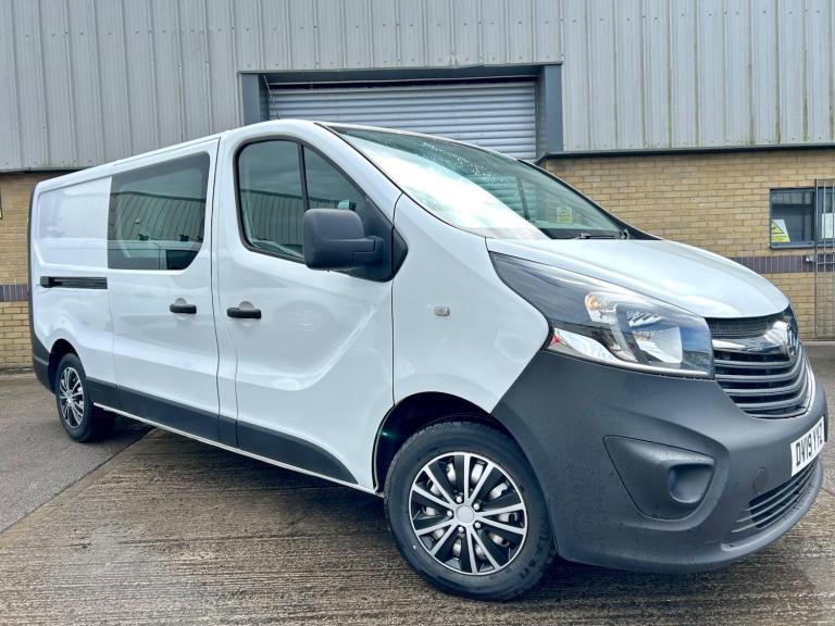 2019 Vauxhall Vivaro 1.6 CDTi 2900 Crew Van L2 H1 Euro 6 5dr (6 Seat) PANEL VAN Diesel Manual