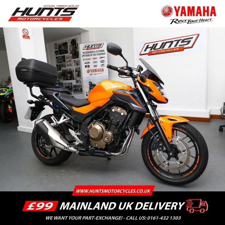 2017, '17 Honda CB500F. Heated Grips, Top Box, A2 Legal. Great Value. £3,495