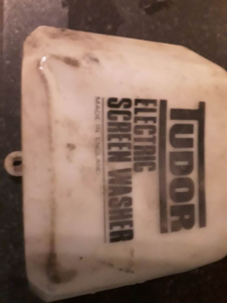 Classic car Tudor water washer bottle early ford etc, early Scimitar 