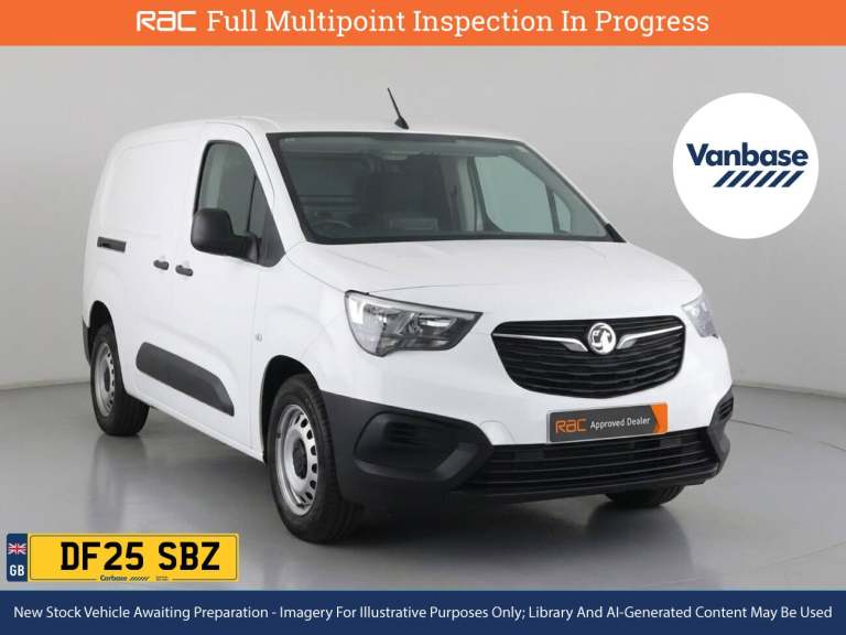 2025 Vauxhall Combo Electric 2300 50kWh Prime Panel Van 6dr Electric Auto L2 (7.4kW Charger) (136...