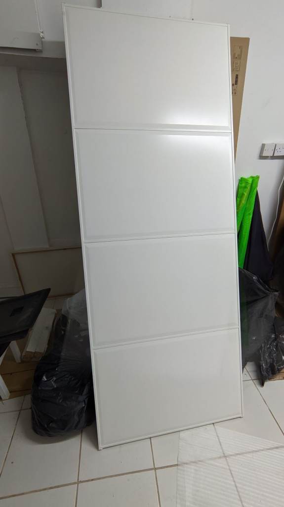 2 x pax wardrobe sliding doors only