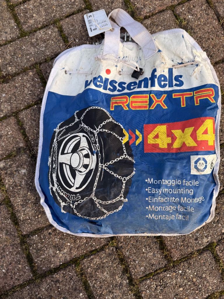 Weissenfels REX TR Snow Chains – Size 3 – Used Once